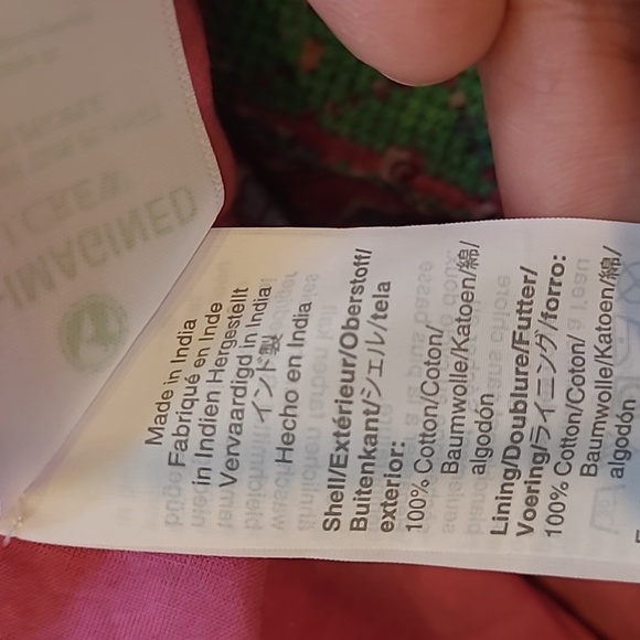 J crew pink vines tunic midi dress long needlepoint embroidery and tassel M - Picture 11 of 11